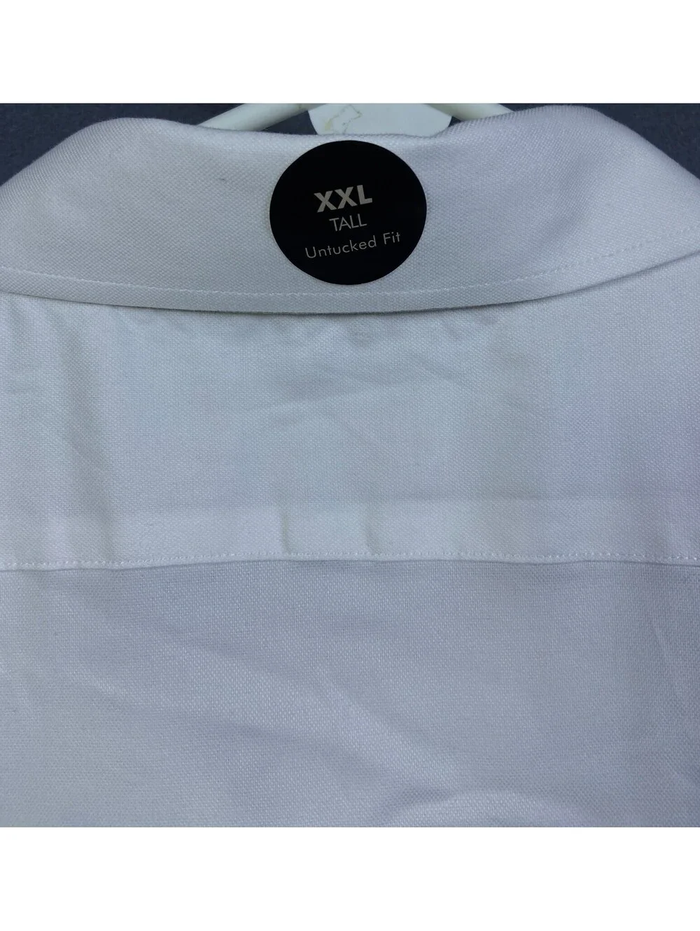 NEW Banana Republic Mens Slim Fit SS Untucked Dress Shirt Sz XXL Tall Retail $70